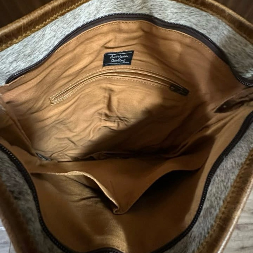 American Darling Brown and Tan Interior Bag - Picture 4 of 7